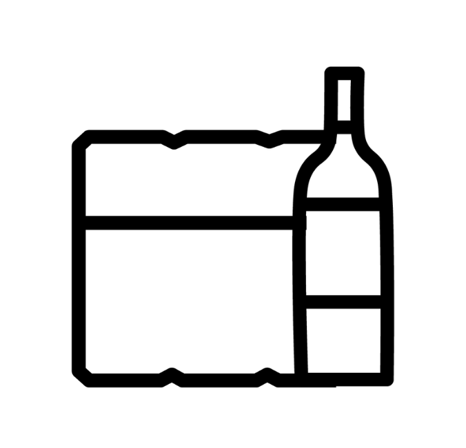DuraTherm Magnum wine shipper packaging icon.